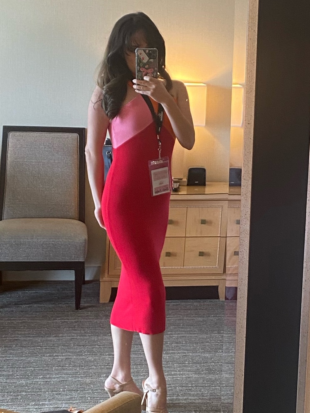 Red Knit Dress